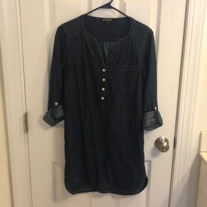 Denim tunic